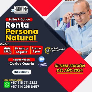 Taller Práctico Renta Persona Natural - Tercera Edición