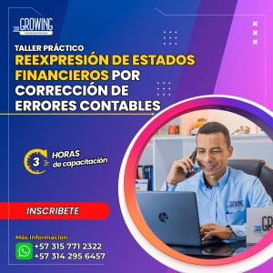 Taller Práctico de Reexpresión de Estados Financieros por Corrección de Errores Contables bajo NIIF