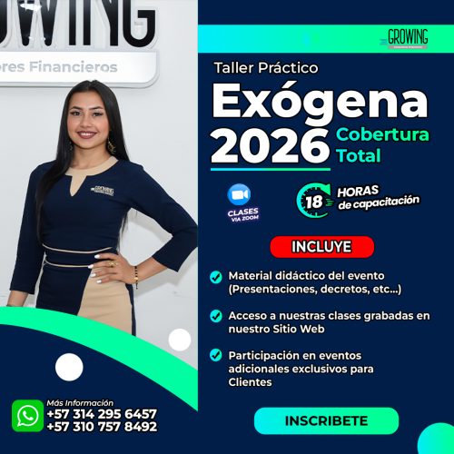 BENEFICIOS EXOGENA 2026